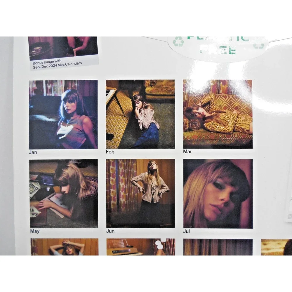 Taylor Swift Official 2025 Monthly Wall Calendar NEW SEALED 12